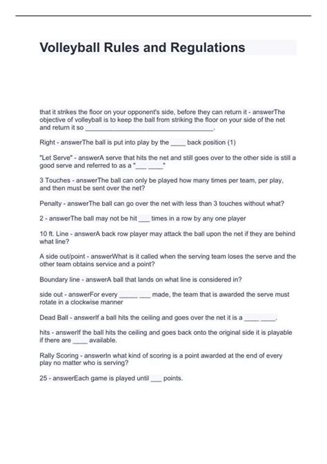 Mshsaa Volleyball Uniform Rules