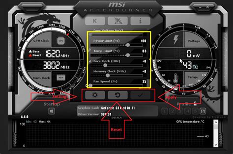 msi afterburner on laptop