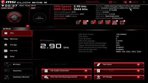 Msi Bios Cpu C States