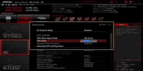 Msi Bios Cpu Overclock
