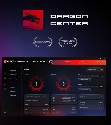 msi dragon center versus msi center