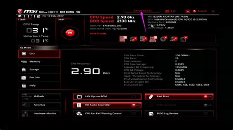 msi enable virtualization bios