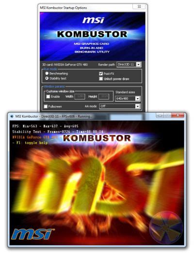 msi kombustor official site