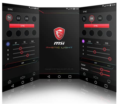 msi mystic light sync app