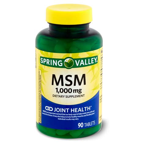 msm dietary supplement