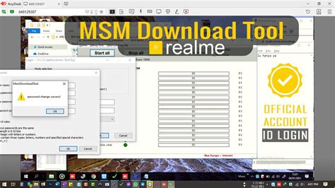 msm download tool realme