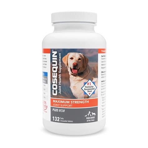 msm supplement for dogs dosage