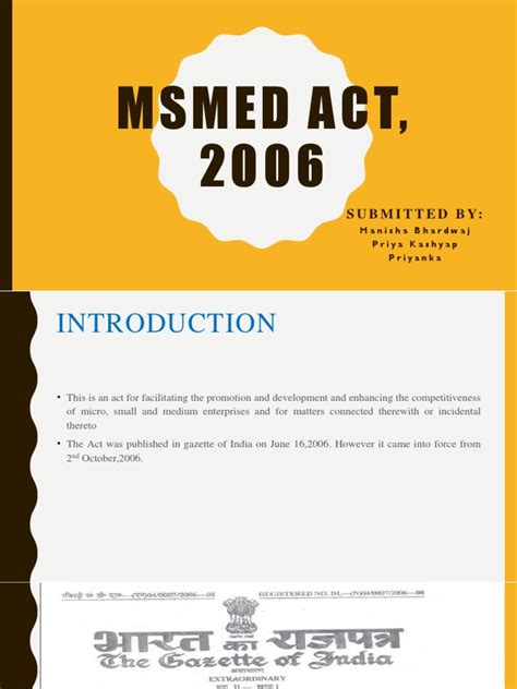 msmed act 2006 pdf