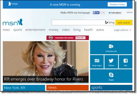 msn homepage usa news sports