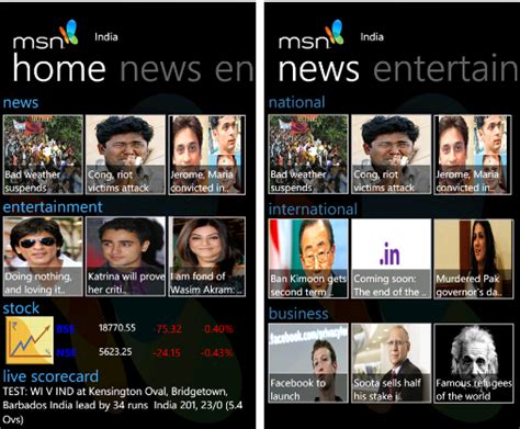 msn india news in english