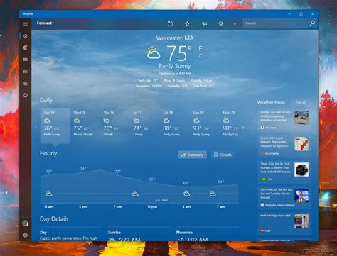 msn news and weather