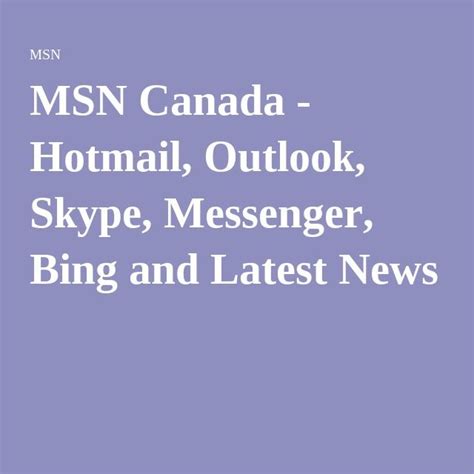 msn news canada news skype