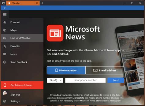 msn news download windows 10