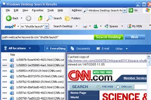 msn search history view