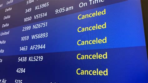 msp cancelled flights today