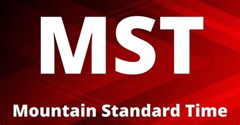 mst working time