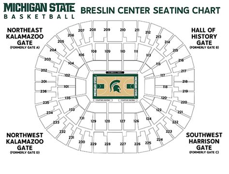 Msu Basketball Seating Chart