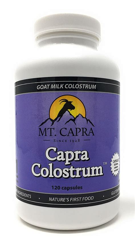 mt capra goat milk colostrum