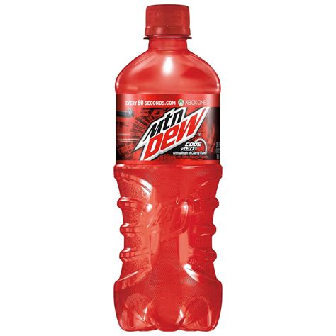 mt dew code red ingredients