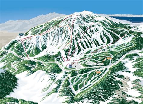 Mt Rose Ski Trail Map