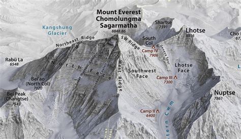 mt. everest map