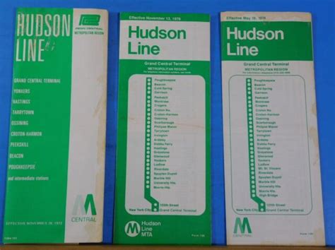 mta hudson line schedule