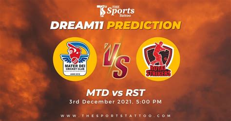 mtd vs rst dream11 prediction today match