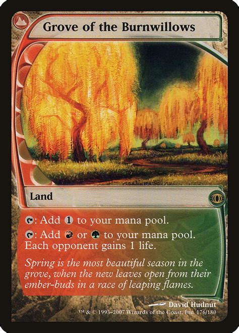 mtg grove of the burnwillows