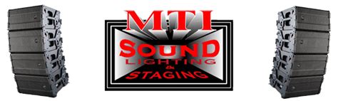 mti sound lighting and staging
