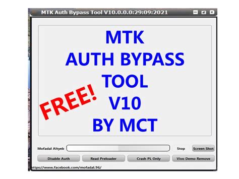 mtk auth bypass tool v10.0.0.0