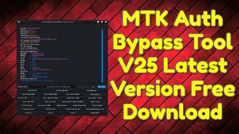 mtk auth bypass tool v25
