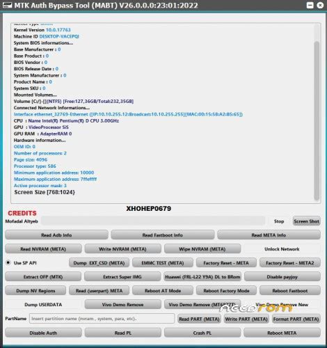 mtk auth bypass tool v26