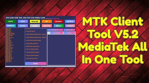 mtk client tool v2.0
