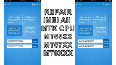 mtk imei repair code