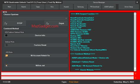 mtk qualcomm unlock tool v1.3