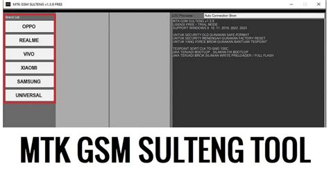 mtk utility sulteng tool v1.0