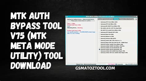 mtk utility tool v75 download