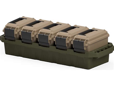 mtm ac5c 5 can ammo crate mini