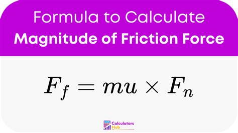 Mu Friction Calculator