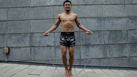 muay thai jump rope training