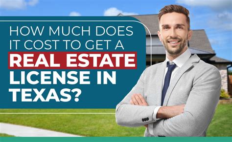 much does cost get real estate license texas