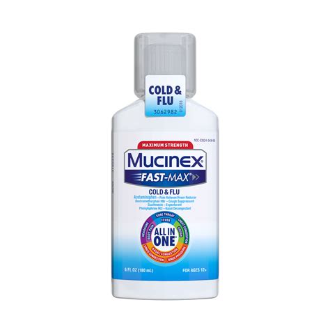 mucinex cold and flu all in one liquid