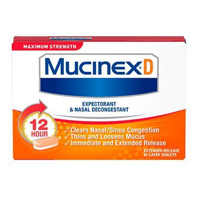 Mucinex D Maximum Strength: Unlock Fast and Effective Relief from Congestion