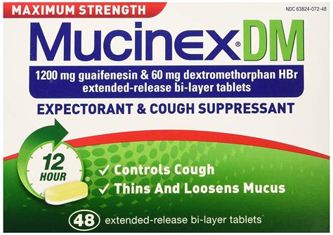 Mucinex DM Uses: Relief from Cough and Congestion Symptoms