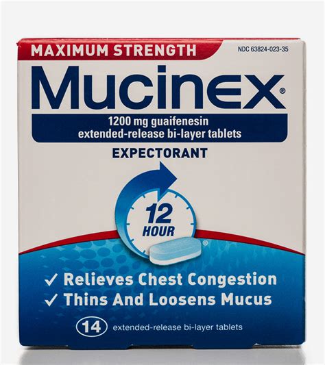 mucinex gel caps side effects