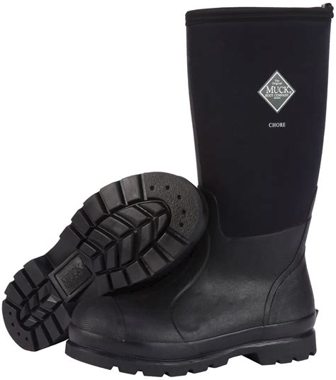 muck boots with steel toe cap