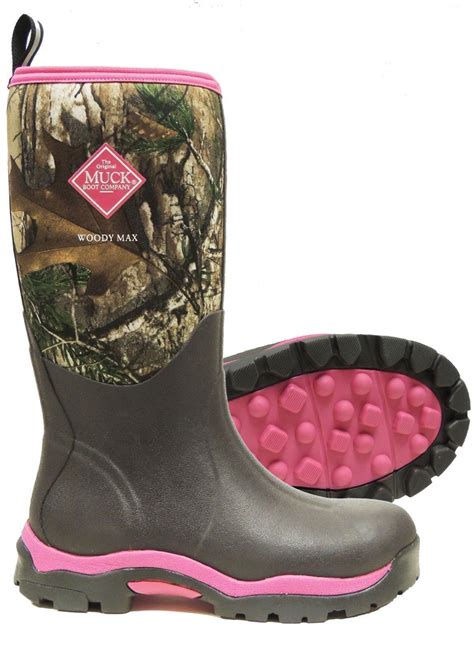 muck boots women s woody max realtree xtra