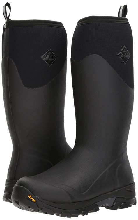 muck men s arctic ice tall rubber boots