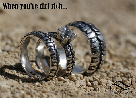 mud bogger engagement rings