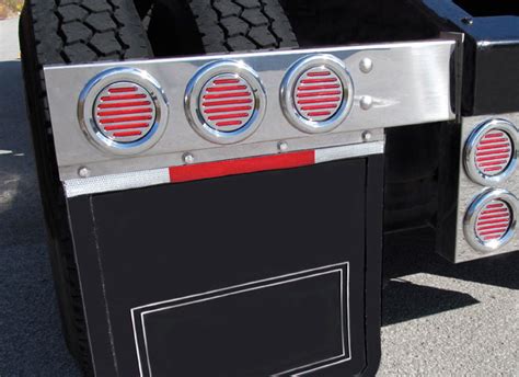 mud flap hangers with led lights